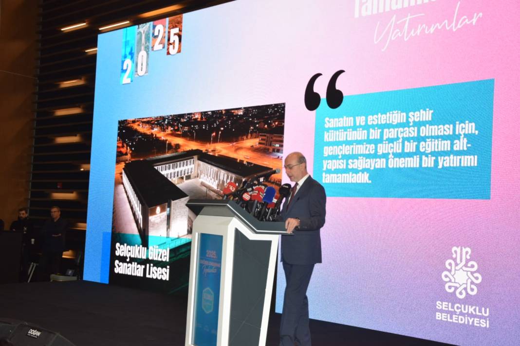 Selçuklu’nun 2025 karnesi açıklandı! Selçuklu’da eğitimden spora, sağlıktan çevreye büyük hamle 5